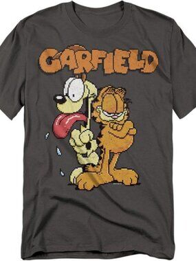 Garfield T-Shirt Garfield The Game Unisex Graphic Tee